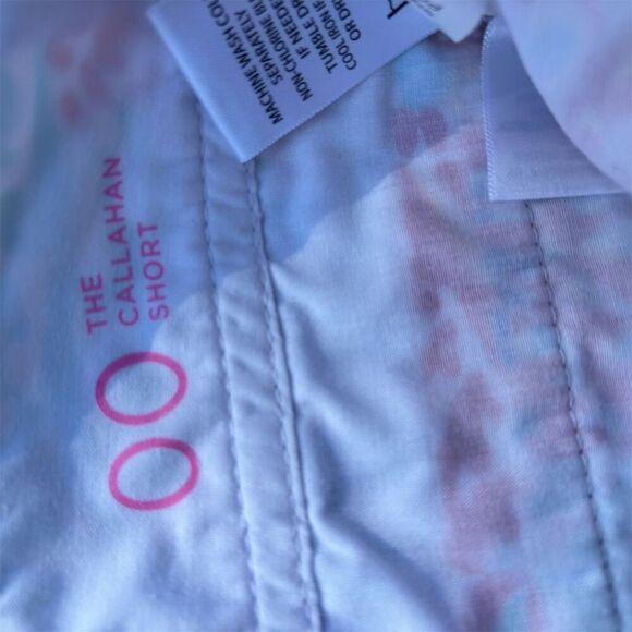 Lilly Pulitzer Callahan Shorts Electric Feel Pattern Summer Beach Casual Zip 00 - Picture 3 of 5